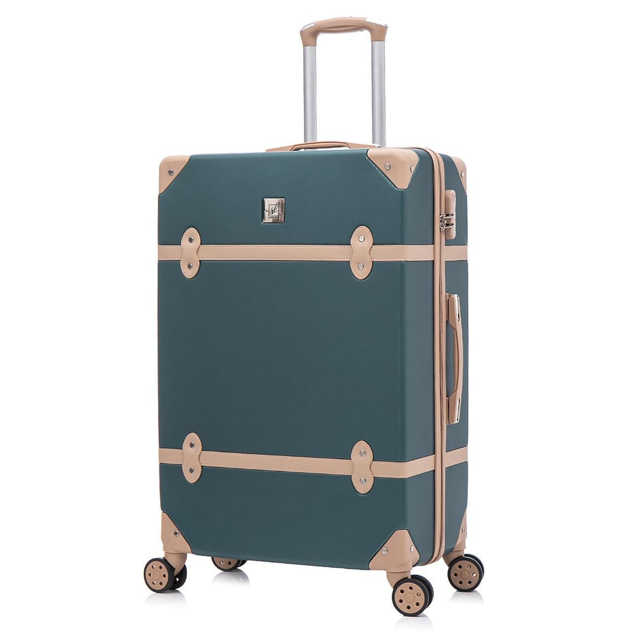 Чемодан SEMI LINE 28" L Green-Navy (T5838-4) Чемодан SEMI LINE 28" L Green-Navy (T5838-4)