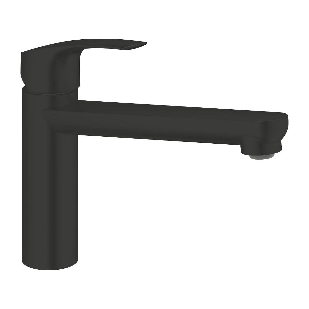 Смеситель для кухни Grohe Eurosmart однорычажный Черный матовый (304632430)