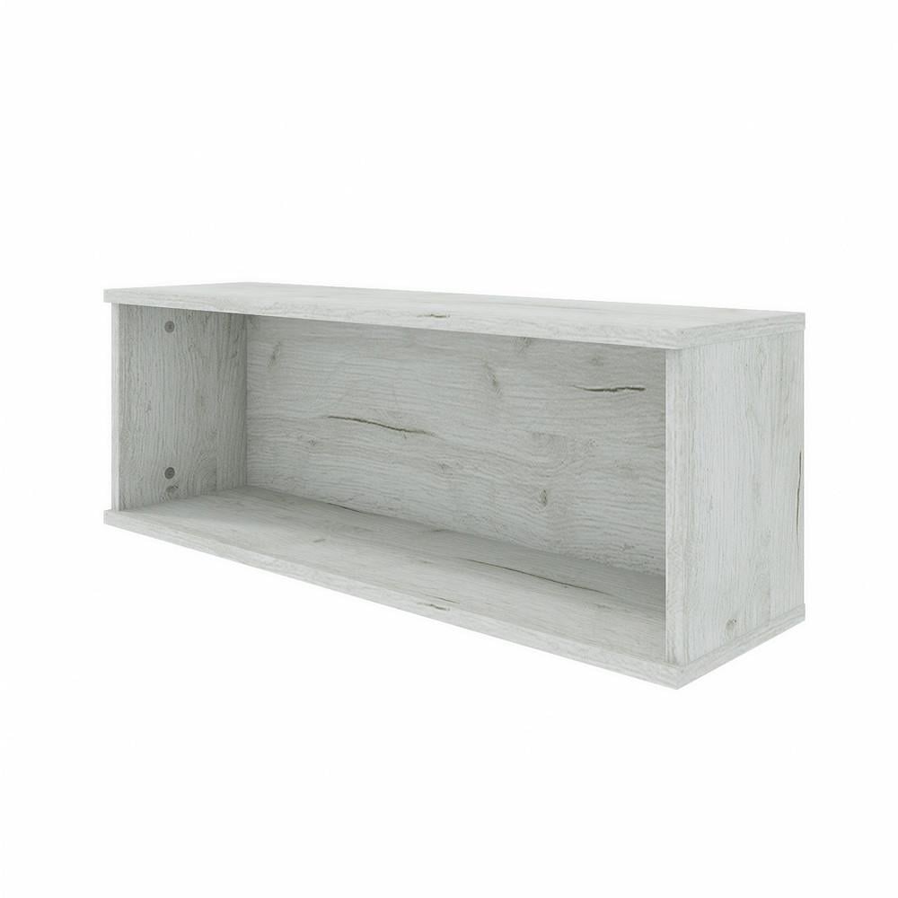 Полиця навісна Еверест ПЛН-2 Лайт Дуб Крафт Білий (DTM-071080)