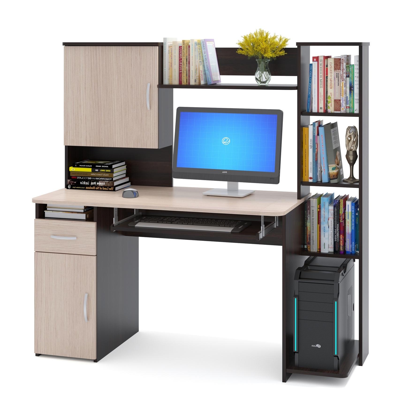 Компьютерный стол XDesk-11-1 с полками ЛДСП 1444x1486x600 мм Венге (КСXD11...1) Компьютерный стол XDesk-11-1 с полками ЛДСП 1444x1486x600 мм Венге (КСXD11...1)