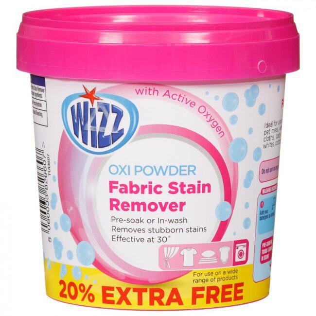 Кислородный пятновыводитель Wizz Oxi Powder для цветных тканей 1 кг - фото 1