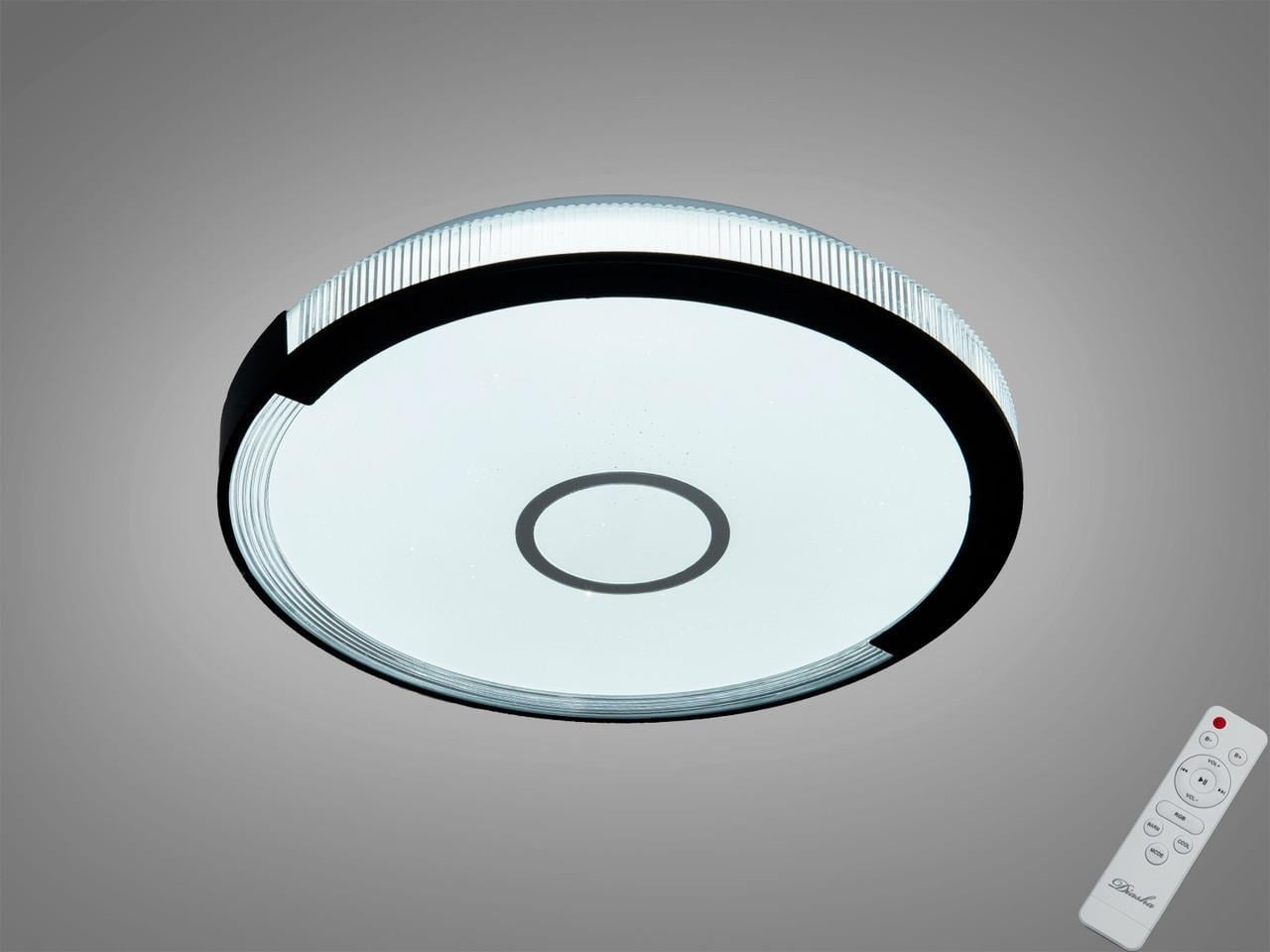 Смарт-люстра світлодіодна RGB 70В 12 м2 Білий (2989250486)