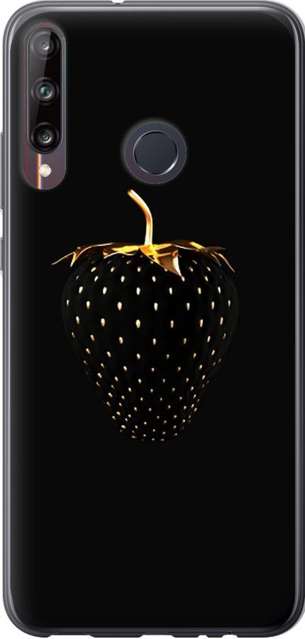 Чехол на Huawei P40 Lite E Черная клубника (3585t-1875-42517) Чехол на Huawei P40 Lite E Черная клубника (3585t-1875-42517)