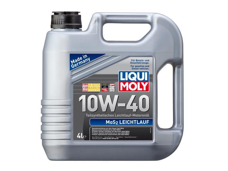 Моторне мастило Liqui Moly MoS2 Leichtlauf 10W-40 4 л (LIM1917)