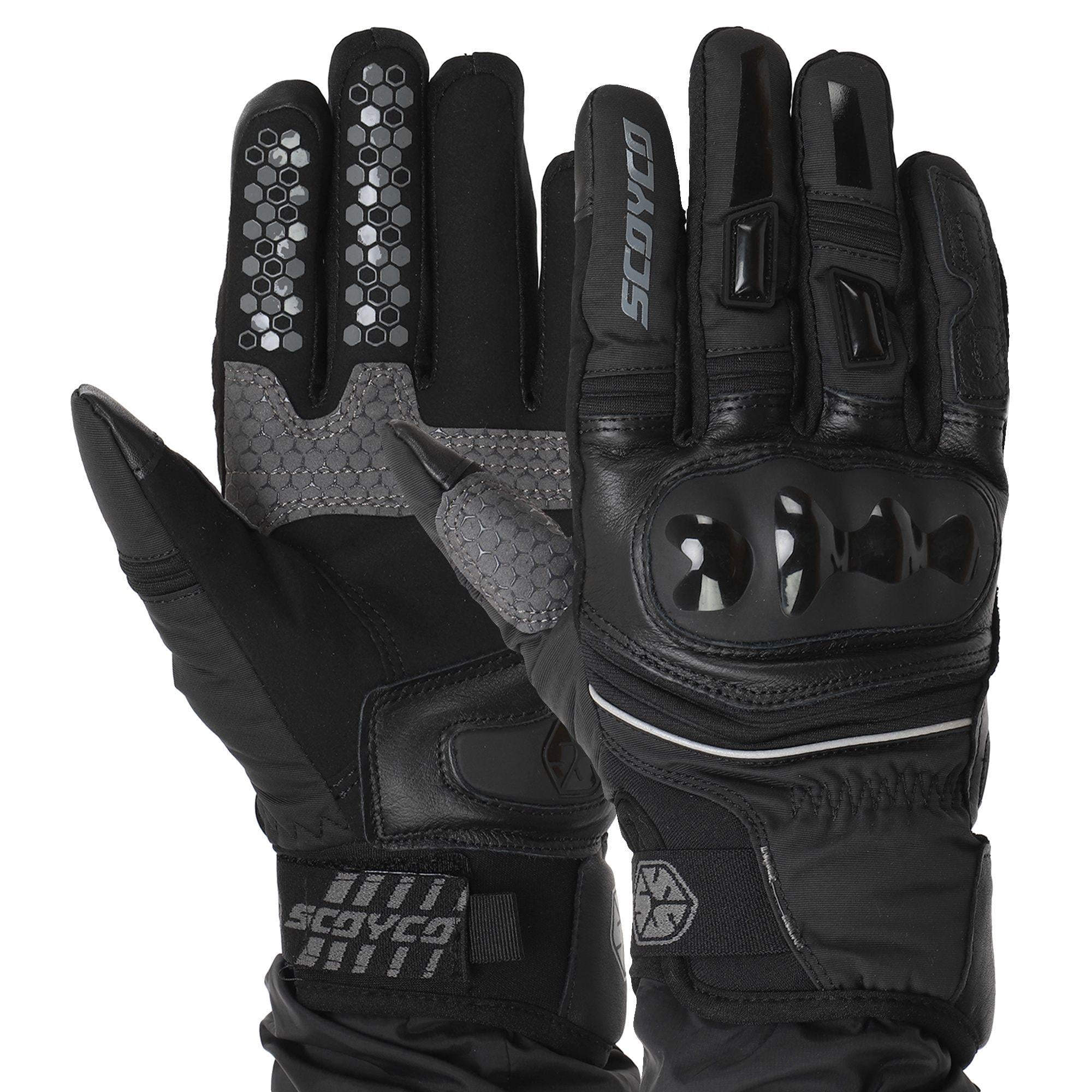 Моторукавицы Scoyco Waterproof Sensor Touch MC94 S Черный