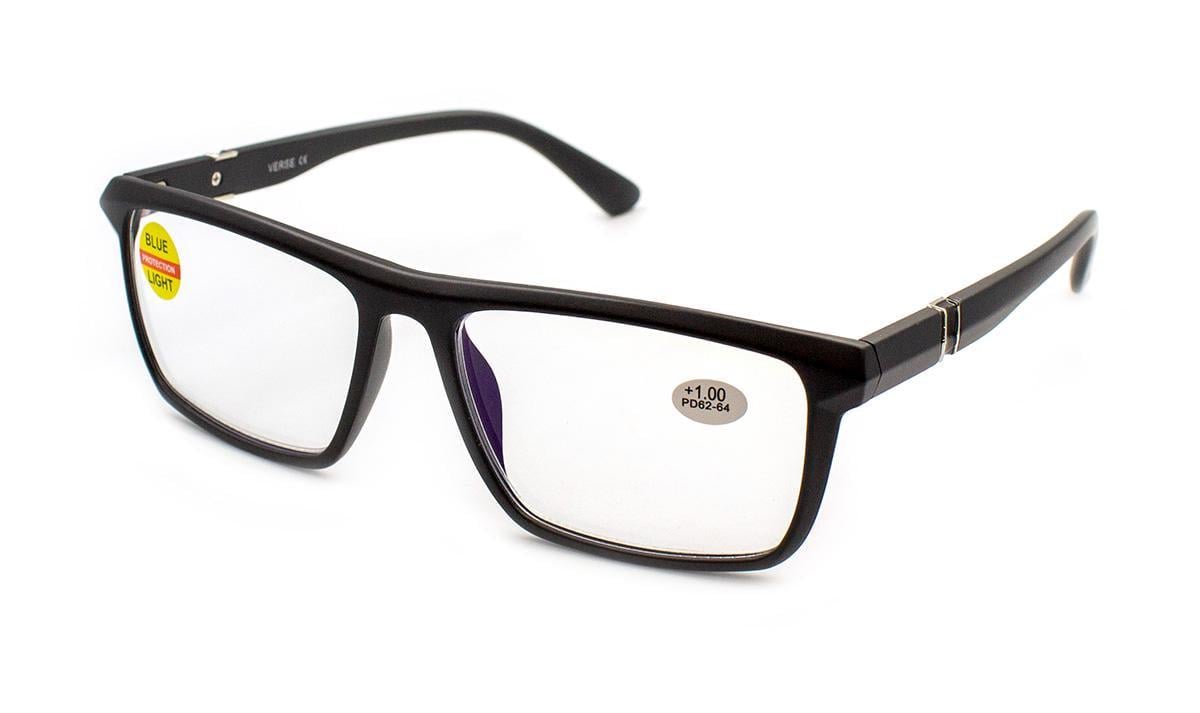 Окуляри для зору в пластиковій оправі Verse 25003-C2 Blue blocker -2,25 (277471313)