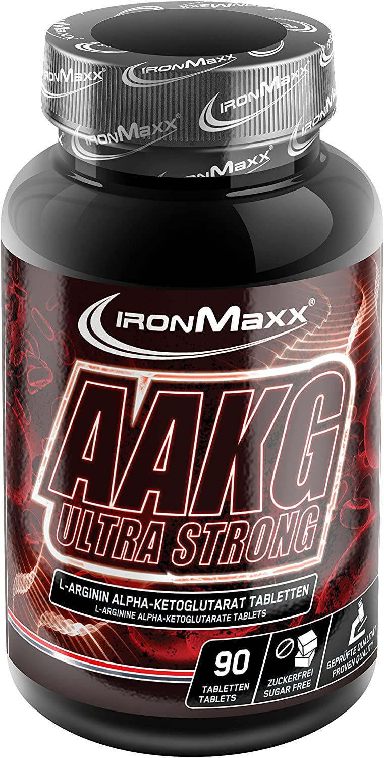 Аргинин для спорта IronMaxx AAKG Ultra Strong 90 Tabs - фото 1