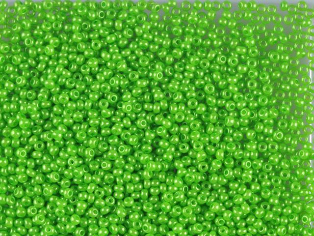 Бісер Preciosa 17156 перлинний 50 г Салатовий (2698271635) - фото 1 Бісер Preciosa 17156 перлинний 50 г Салатовий (2698271635) - фото 1