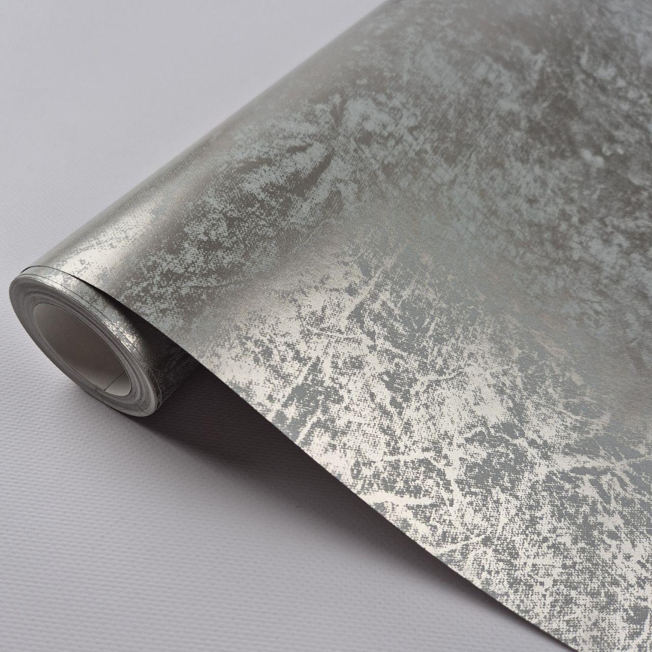 Шпалери вінілові на флізеліні Marburg 53130 0,53х10,05 м Сіро-срібні (30220162) - фото 4 Шпалери вінілові на флізеліні Marburg 53130 0,53х10,05 м Сіро-срібні (30220162) - фото 4