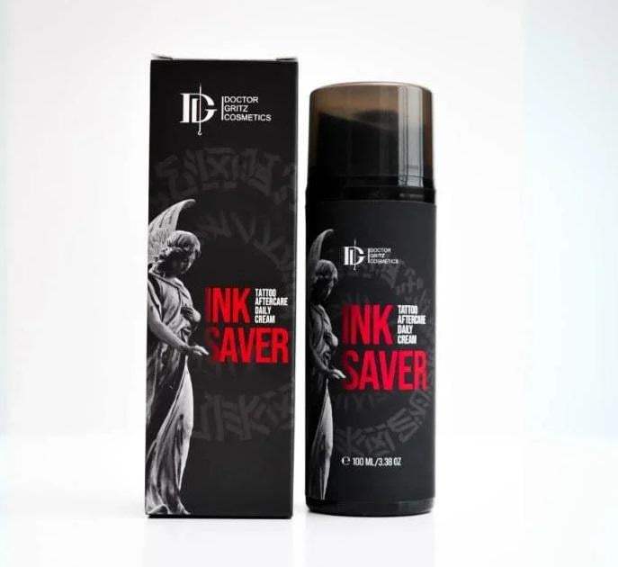 Крем для догляду та загоєння тату Dr.Gritz InkSaver 100 мл Крем для догляду та загоєння тату Dr.Gritz InkSaver 100 мл