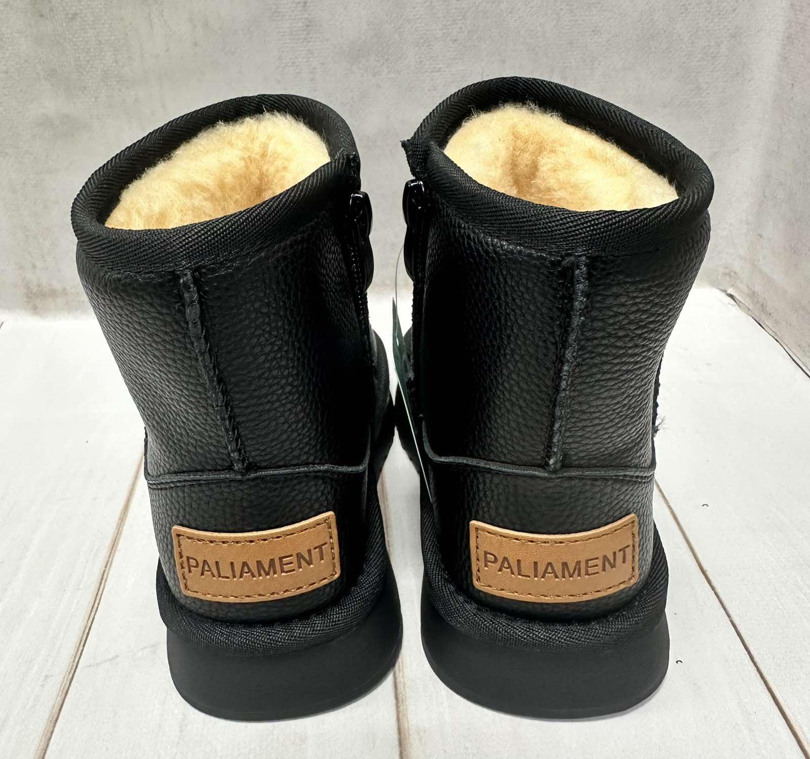 Уги дитячі Ugg Paliament екошкіра р. 30 19,5 см Чорний - фото 4 Уги дитячі Ugg Paliament екошкіра р. 30 19,5 см Чорний - фото 4