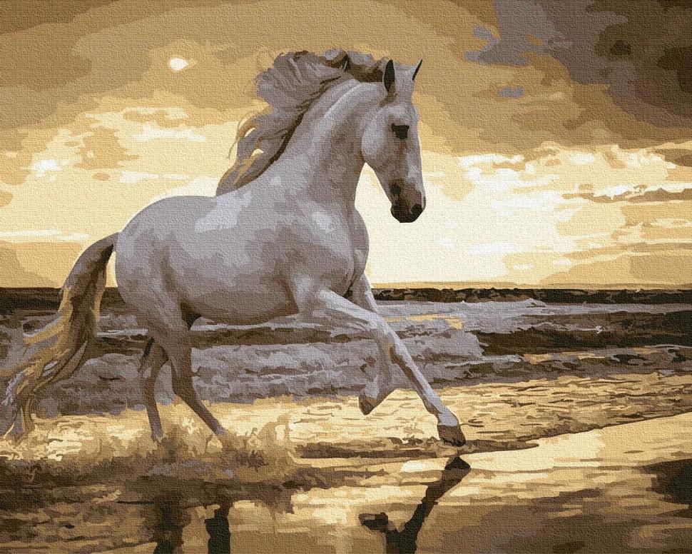 Картина по номерам Rainbow Art Ретивый конь (GX30903-RA)