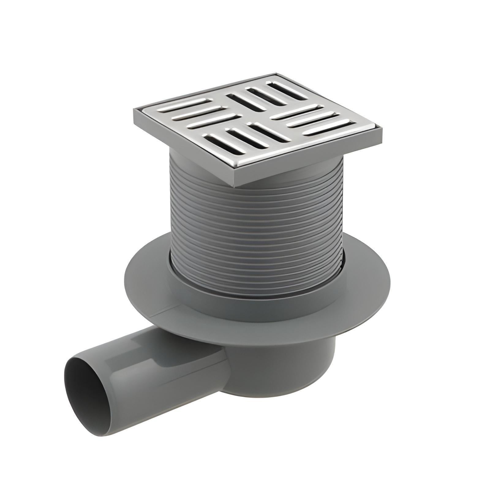 Трап сливной горизонт PLM TT 02 100x100 мм (SW-102248)