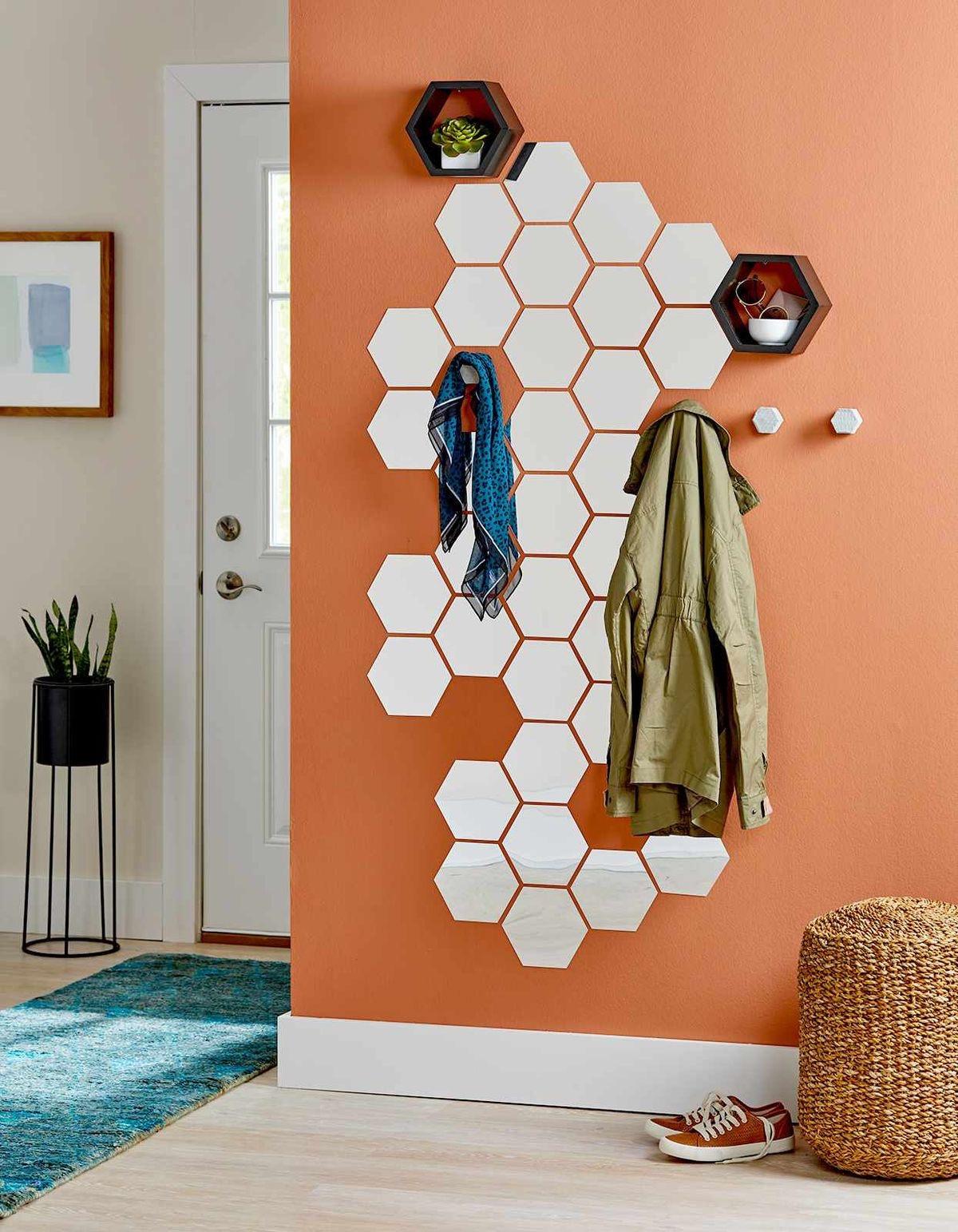 Наклейка интерьерная Соти-127 на стену 12,7х11 см 12 шт. Белый (21994096) Наклейка интерьерная Соти-127 на стену 12,7х11 см 12 шт. Белый (21994096)