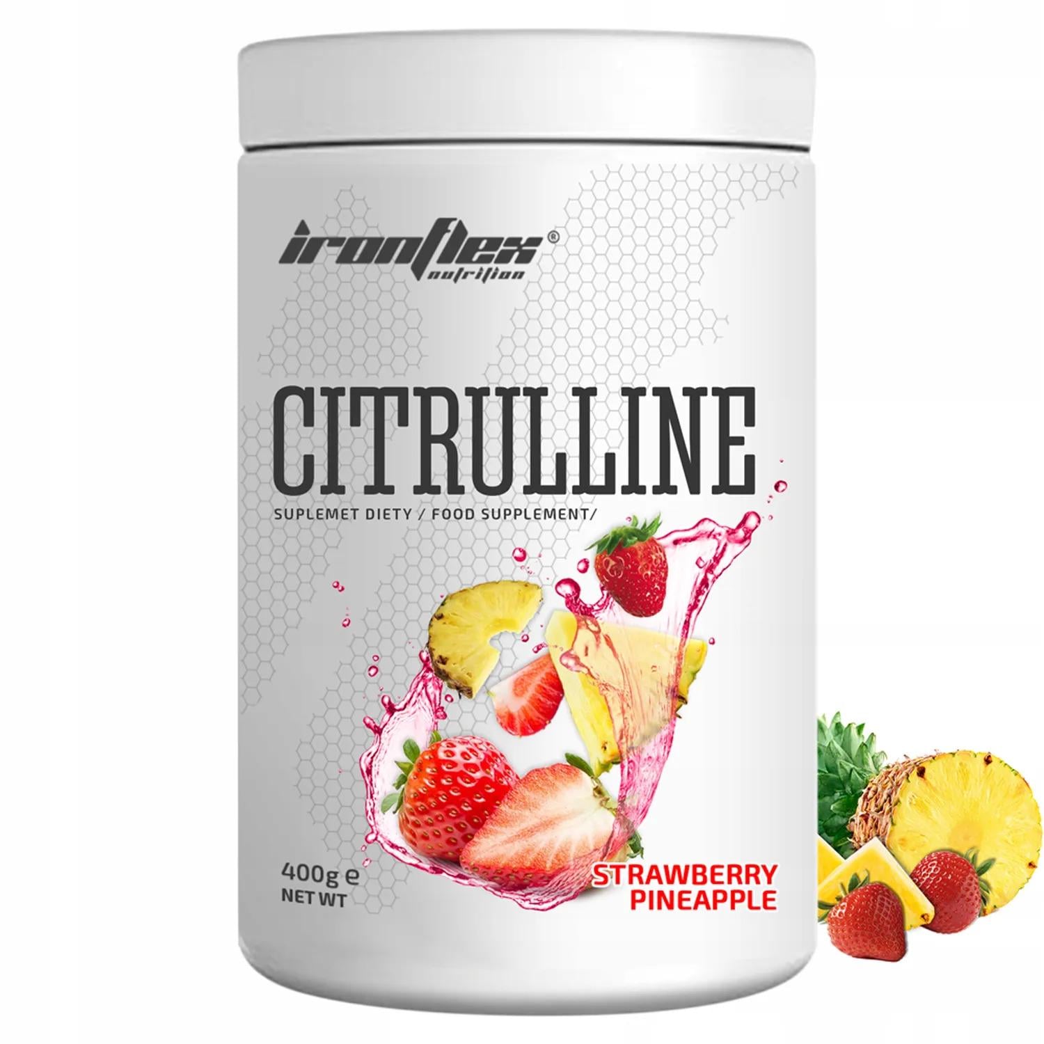 Цитруллин IronFlex Citrulline Strawberry Pineapple 400 г