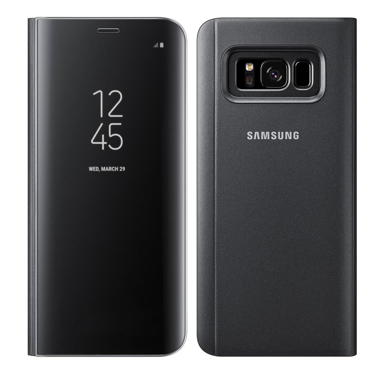 Чехол-книжка Clear View S-View Flip Cover EF-ZG950CBEGRU для Samsung Galaxy S8 Черный