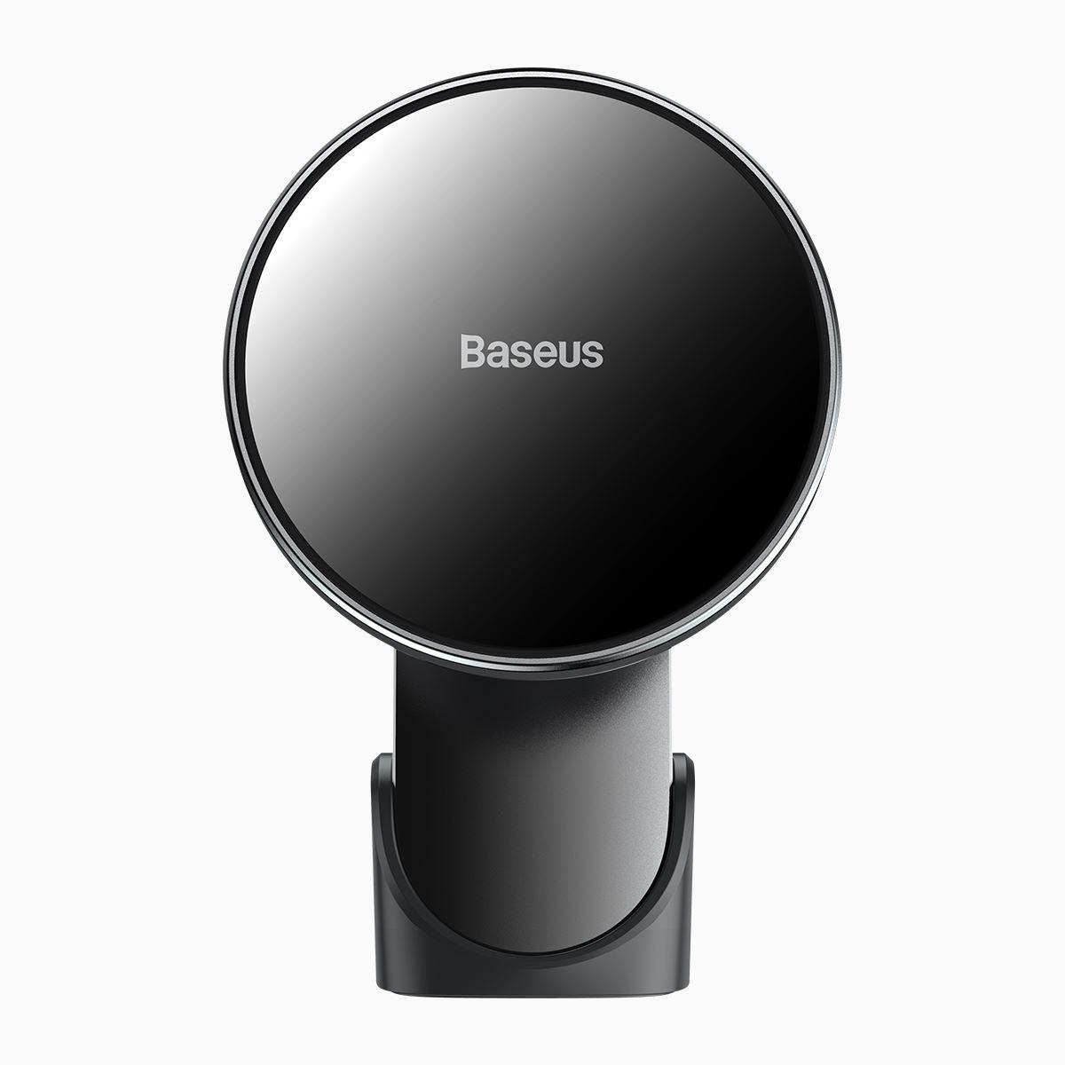 Тримач для телефону в машину BASEUS Big Energy Car Mount Wireless Charge Black (WXJN-01)