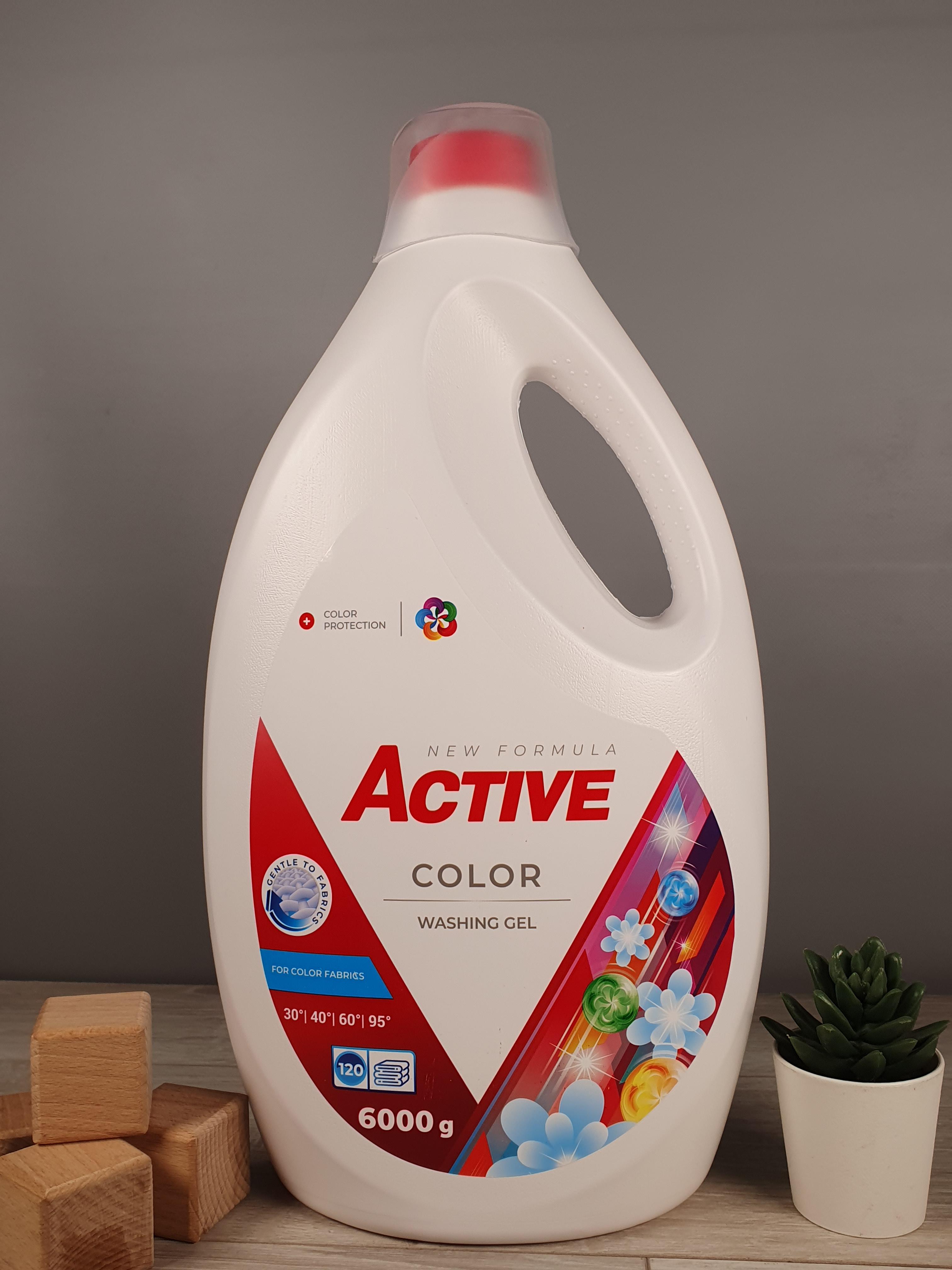 Гель для стирки Active Color 6 л 120 стирок (13461380)