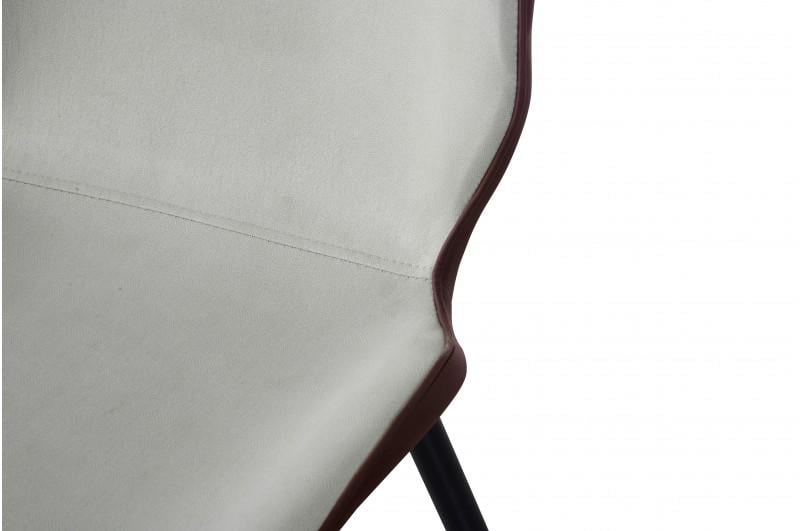 Кухонний стілець Мікс Меблі Аякс Чорний/Бежевий (26720367) - фото 4 Кухонний стілець Мікс Меблі Аякс Чорний/Бежевий (26720367) - фото 4