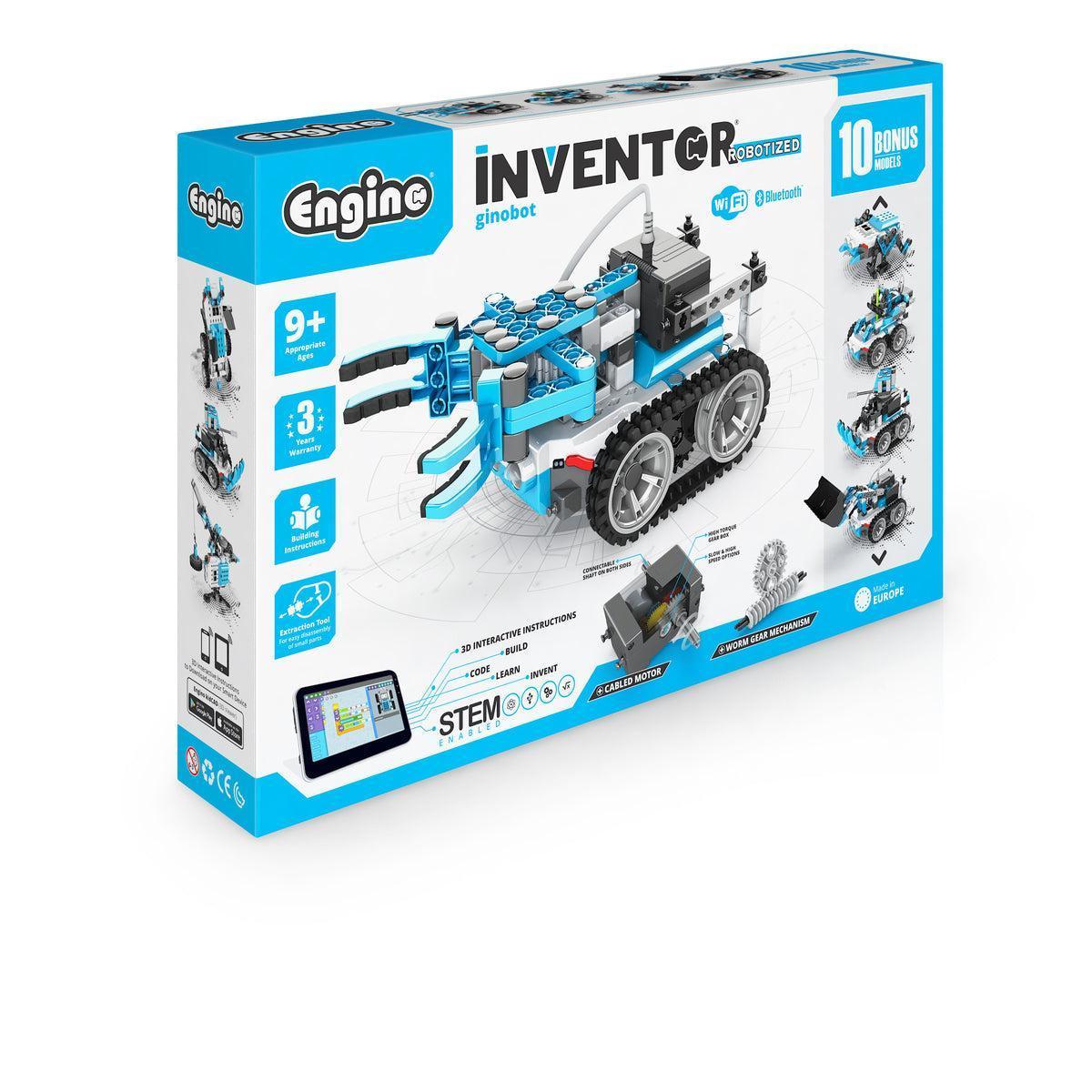 Конструктор Engino Ginobot с 10 бонусными моделями (IN90)