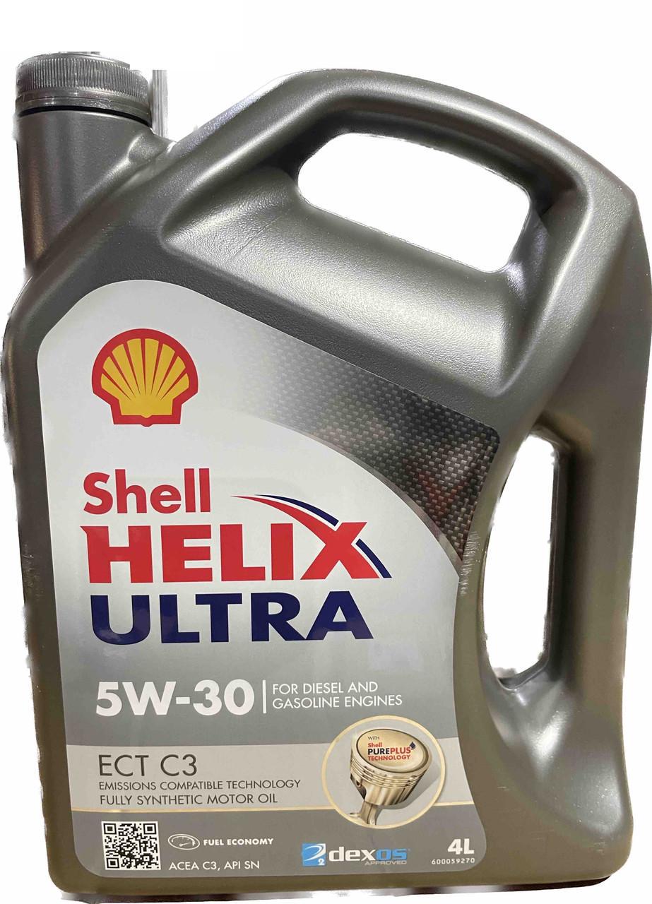 Моторне мастило Shell Helix Ultra ECT C3 5W-30 4 л (550042826)