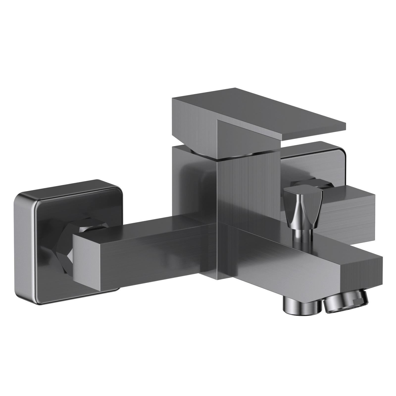 Смеситель для ванны VOLLE Pardo однорычажный Графит (1548.030106)