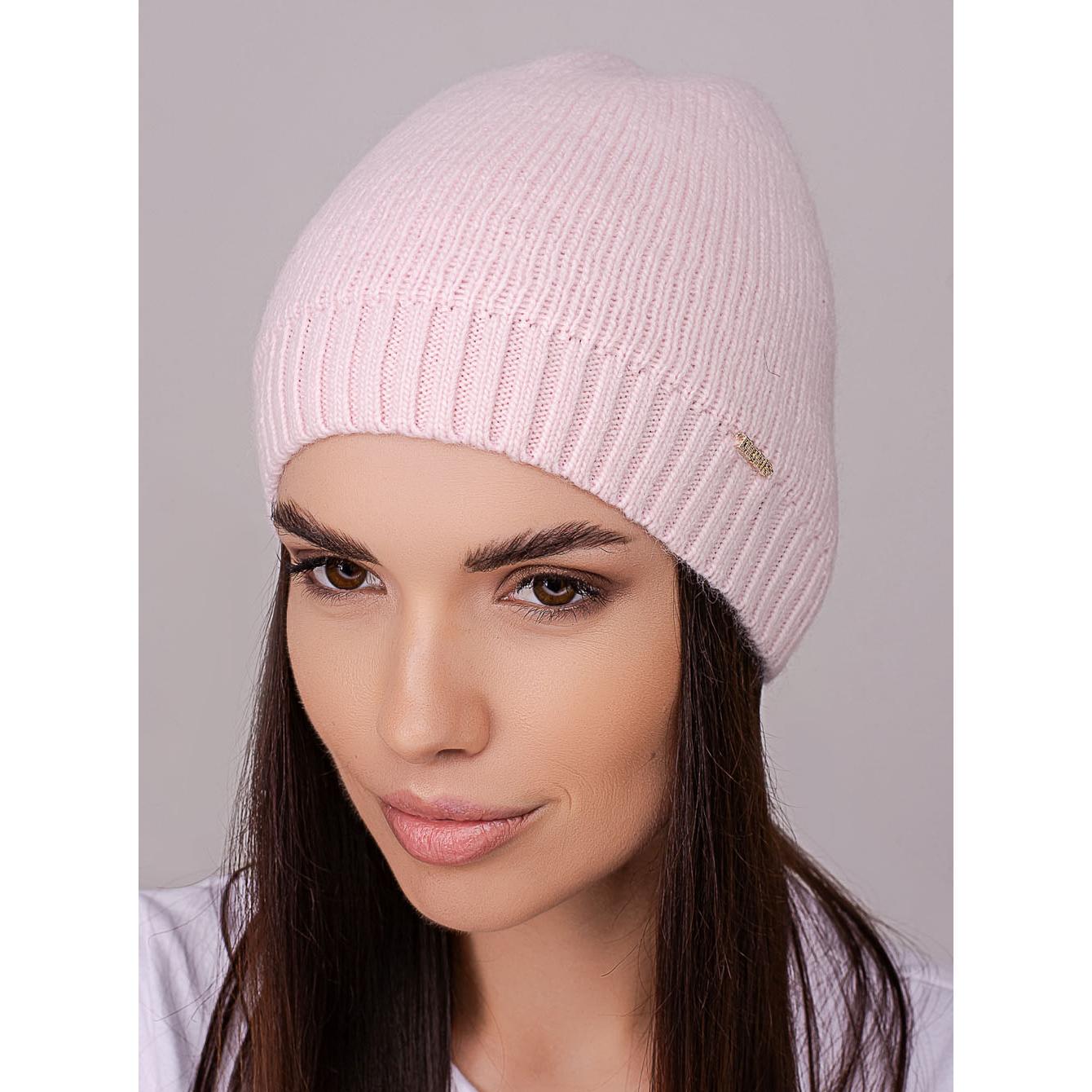 Шапка женская Leks ИНТРИГА кашемировая с добавлением ангоры без отворота одинарная one size Светло-Розовый (215400) - фото 1 Шапка женская Leks ИНТРИГА кашемировая с добавлением ангоры без отворота одинарная one size Светло-Розовый (215400) - фото 1