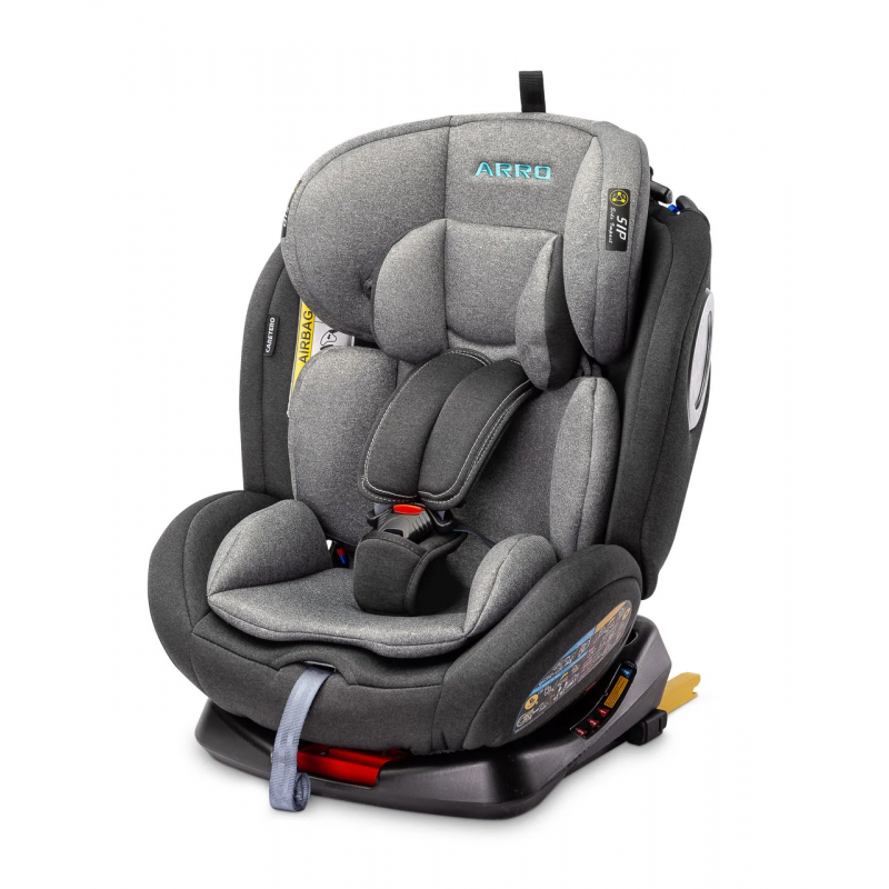 Автокресло Caretero Arro группа 0+/1/2/3 0-36 кг с системой Isofix Серый