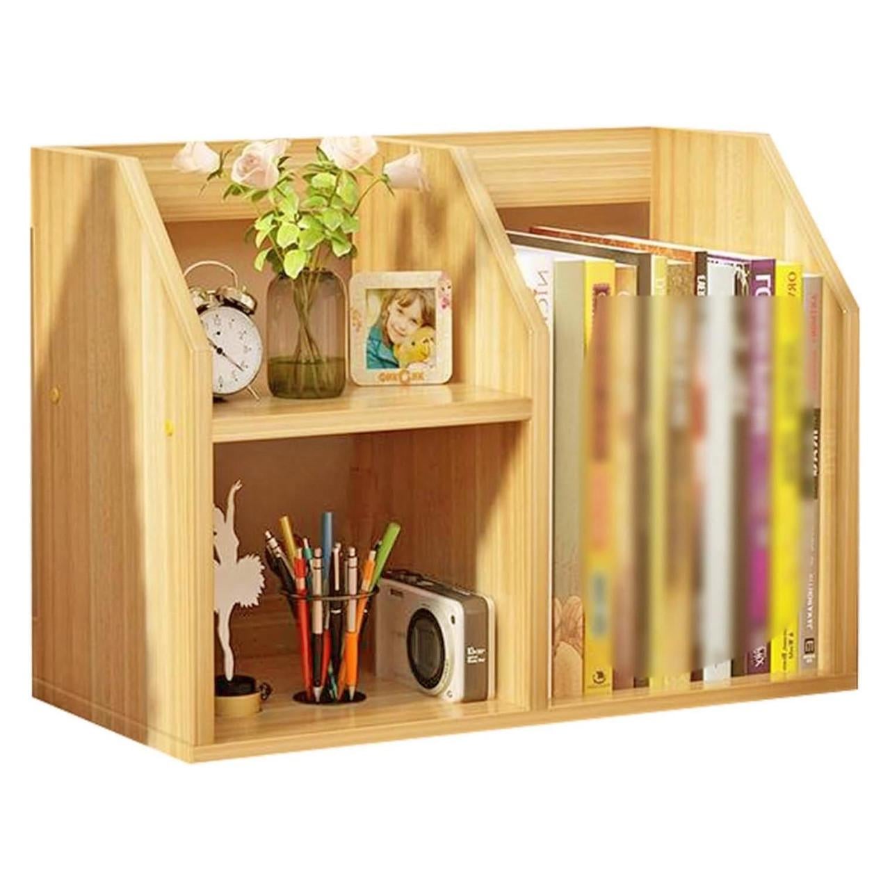 Полка книжная настольная из дерева Атодаса Карри (КПА-035803)