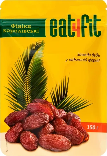 Фініки королівські Eat4fit 150 г (4820212130175)