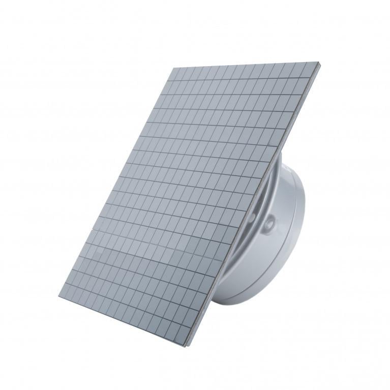 Вентилятор витяжний MMotors JSC MMP06 100 дизайнерський мозаїка Хром (1136)