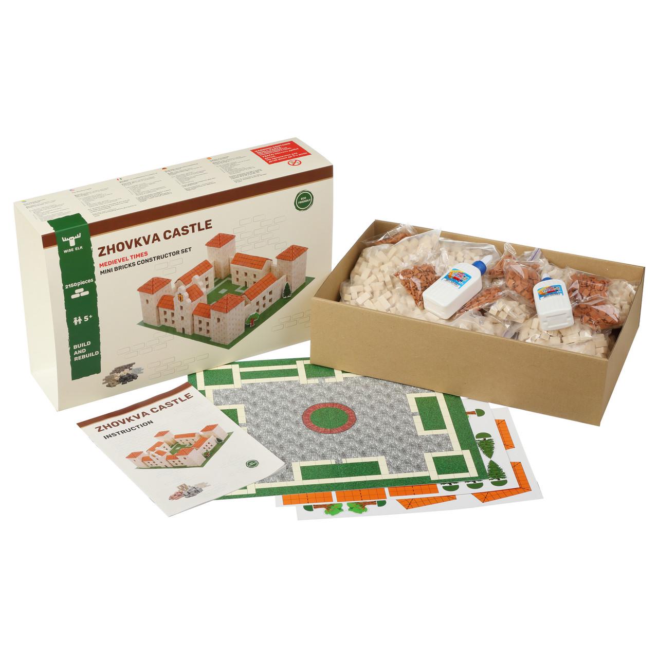 Керамічний конструктор із міні цеглинок Жовківський замок (70316) - фото 4 Керамічний конструктор із міні цеглинок Жовківський замок (70316) - фото 4