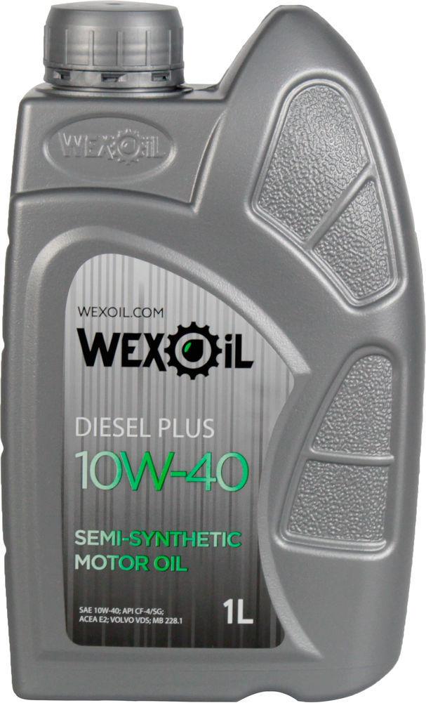 Моторне мастило Wexoil Diesel Plus Cf-4/sg дизель 10W-40 1 л (1401245)