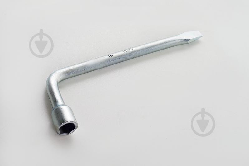 Ключ колесный СИЛА Г-образный 19x350 мм (041231)