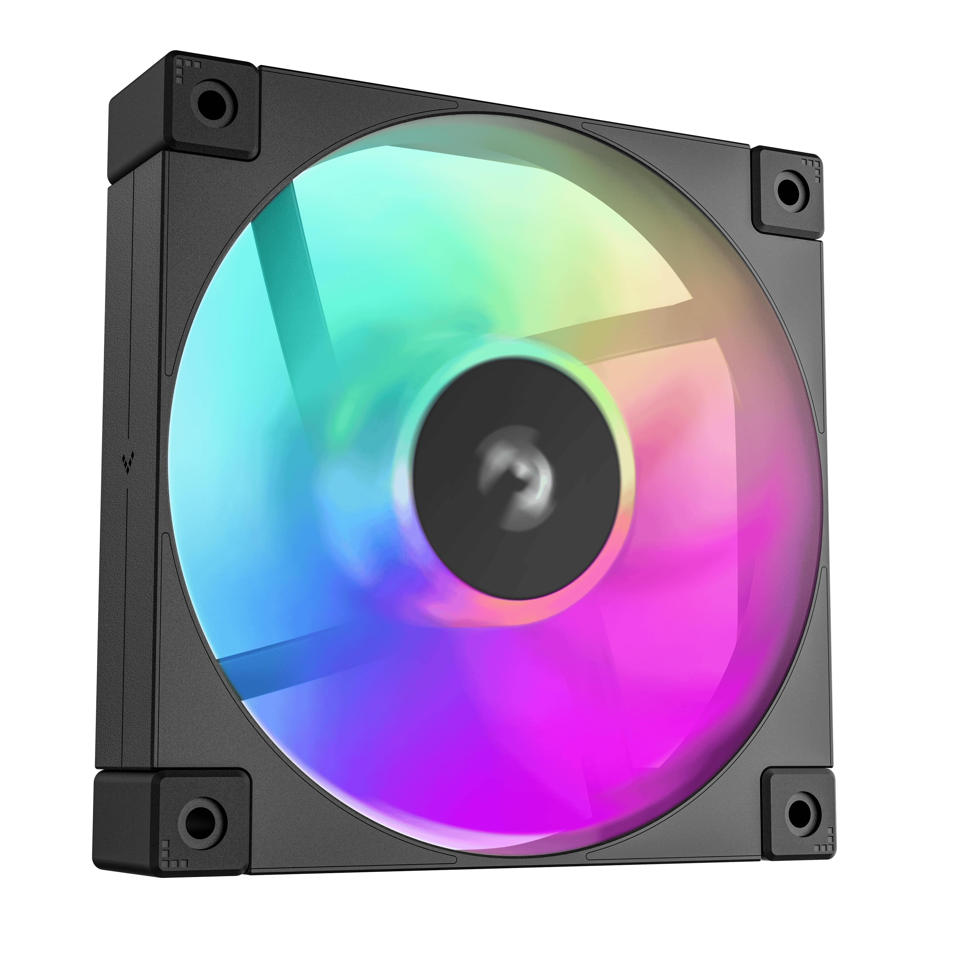 Набор вентиляторов DeepCool FD12 ARGB-3 IN 1 3pcs Pack 120 мм (R-FD12-BKAPN3-G) - фото 7