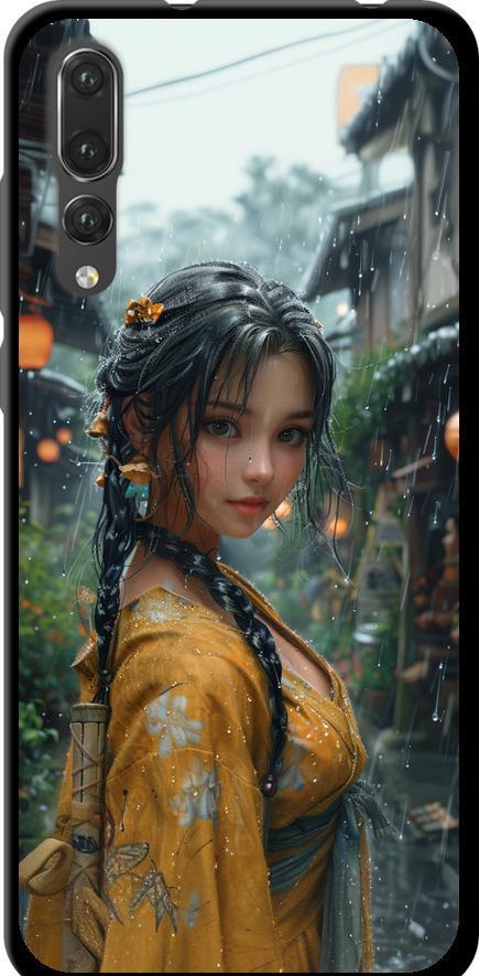 Чехол на Huawei P20 Pro Anime-girl (6133b-1470-42517)