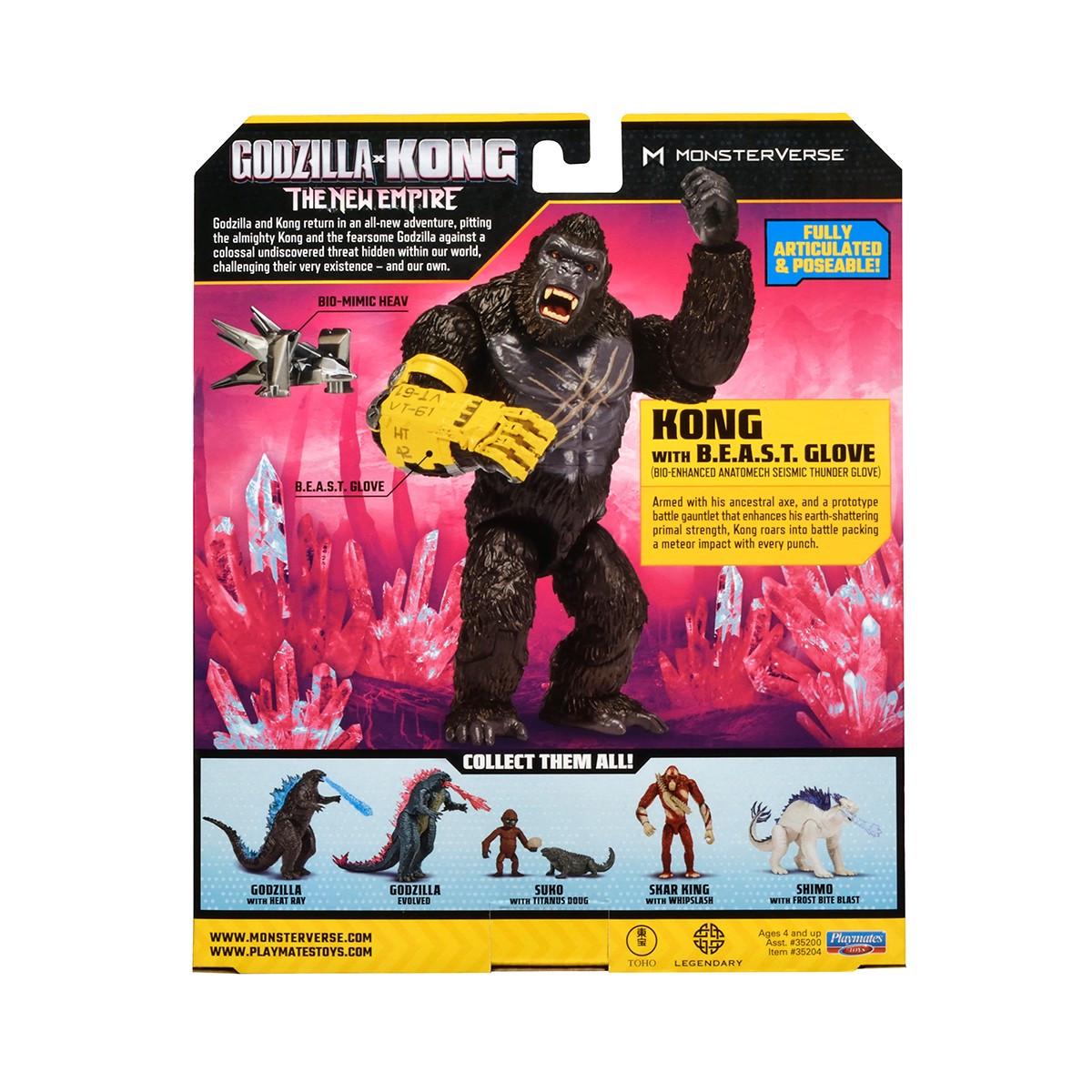 ᐉ Фігурка Godzilla x Kong The New Empire Kong with B.E.A.S.T.