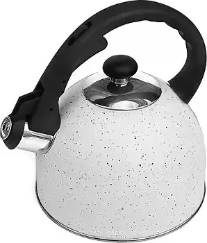 Чайник зі свистком для індукційної плити Edenberg EB-1973 1,5 л Білий (2530556637) - фото 2