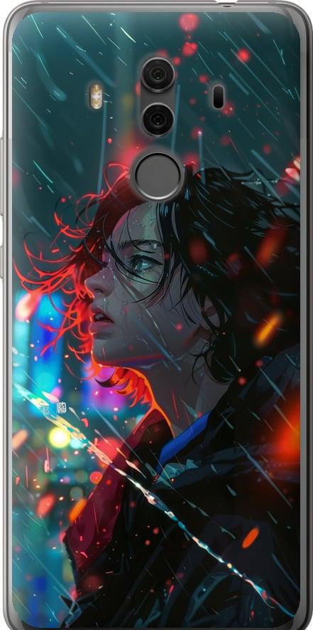 Чехол на Huawei Mate 10 Pro Ночные огни (6096t-1138-42517)