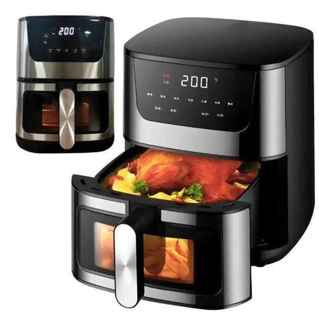 Аерогриль електричний Rainberg RB-2268 8 л 4200 Вт (RB-2268) - фото 5 Аерогриль електричний Rainberg RB-2268 8 л 4200 Вт (RB-2268) - фото 5