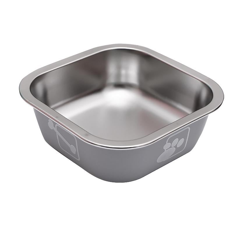 Миска Taotaopets 1910002 металева 160 мм Gray (2106001734)