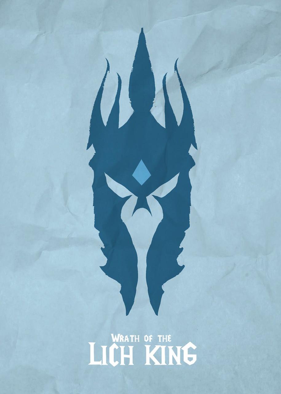 Картина постер Gee! World of Warcraft Мир Военного Ремесла минимализм 40х60 см WW.09.105