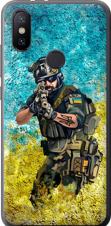 Чохол на Xiaomi Mi A2 Воїн ЗСУ (5311u-1481-42517)
