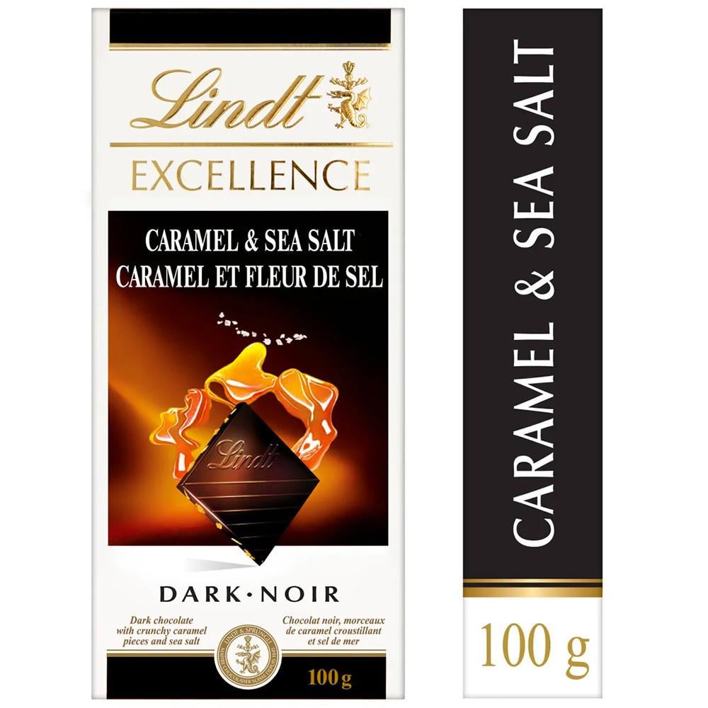 Шоколад Чорний Lindt Excellence з карамелью і морською сіллю 100 г (2180883451) - фото 9 Шоколад Чорний Lindt Excellence з карамелью і морською сіллю 100 г (2180883451) - фото 9