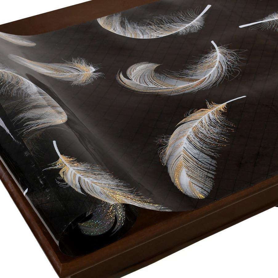 Мягкое стекло лазер Oncu Grup 600 мкм 60х80 см Черно-белый (5943)