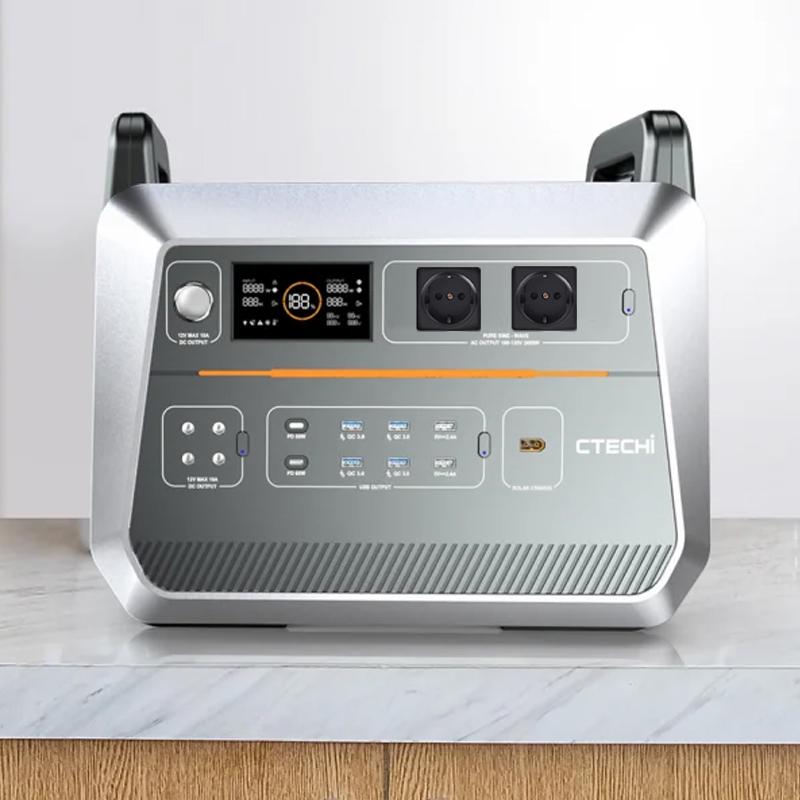 Портативная зарядная станция CTECHi ST2000 LiFePo4 2000 Вт - фото 13 Портативная зарядная станция CTECHi ST2000 LiFePo4 2000 Вт - фото 13