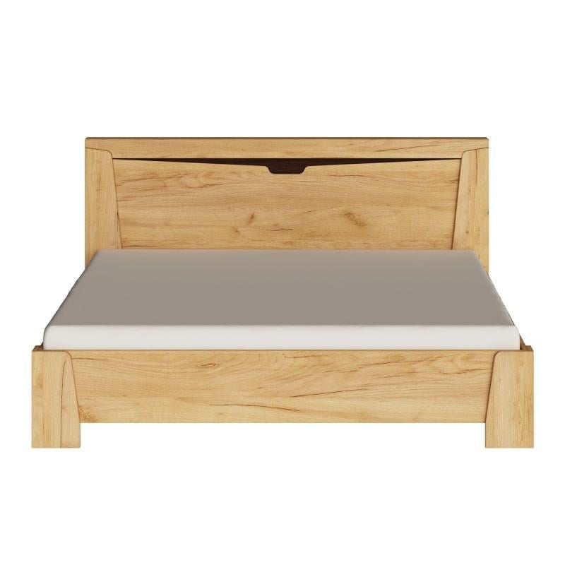 Кровать двуспальная Эверест Либерти-1600 160х200 см Дуб крафт золотой (EVR-2087)