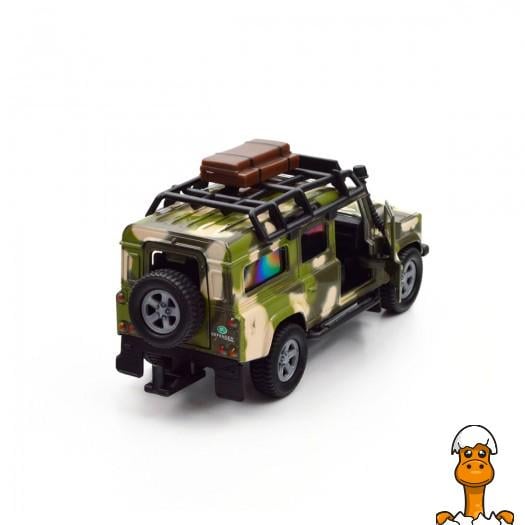 Игровой набор TechnoDrive Land rover defensaer с прицепом 3-10 лет (520027.270) - фото 13