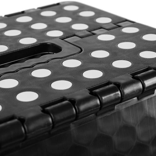 Пластиковый стул раскладной с ручкой Malatec 18595 до 100 кг Черный (mx9732) - фото 9 Пластиковый стул раскладной с ручкой Malatec 18595 до 100 кг Черный (mx9732) - фото 9