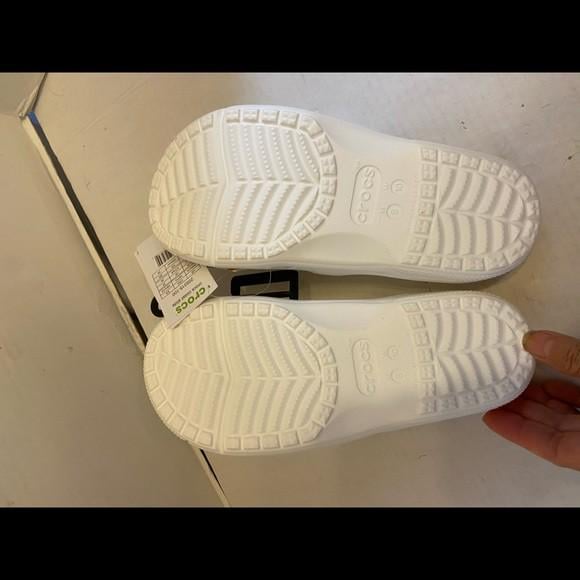 Шльопанці жіночі утеплені Crocs Coast Slide р. 39-40 Білий (9264) - фото 8